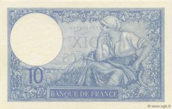 10 Francs MINERVE FRANCE  1928 F.06.13 SPL+