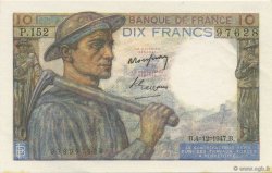 10 Francs MINEUR FRANCE  1947 F.08.19 pr.NEUF