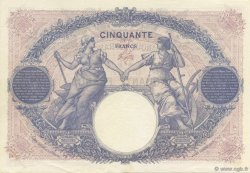 50 Francs BLEU ET ROSE FRANCE  1926 F.14.39 SUP+