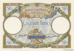50 Francs LUC OLIVIER MERSON type modifié FRANCE  1932 F.16.03 pr.SPL