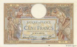 100 Francs LUC OLIVIER MERSON type modifié FRANCE  1938 F.25.29