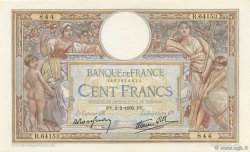 100 Francs LUC OLIVIER MERSON type modifié FRANCE  1939 F.25.41 XF+