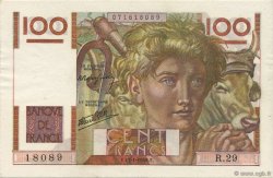 100 Francs JEUNE PAYSAN FRANCE  1946 F.28.02 SPL
