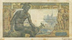 1000 Francs DÉESSE DÉMÉTER FRANCE  1943 F.40.39 pr.TTB