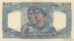 1000 Francs MINERVE ET HERCULE FRANCE  1945 F.41.06 pr.NEUF