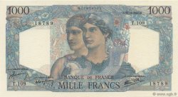 1000 Francs MINERVE ET HERCULE FRANCE  1945 F.41.07 NEUF