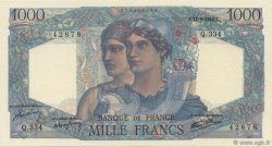 1000 Francs MINERVE ET HERCULE FRANKREICH  1946 F.41.16 fST