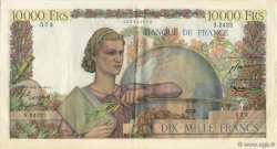 10000 Francs GÉNIE FRANÇAIS FRANCE  1952 F.50.57 pr.SUP