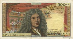 500 Nouveaux Francs MOLIÈRE FRANCE  1963 F.60.04 TTB