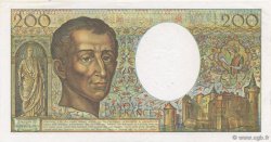 200 Francs MONTESQUIEU FRANCE  1991 F.70.11 pr.NEUF