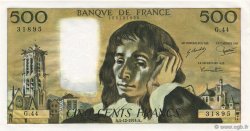 500 Francs PASCAL FRANKREICH  1974 F.71.12