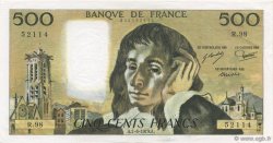 500 Francs PASCAL FRANCE  1979 F.71.19 pr.SPL
