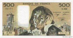 500 Francs PASCAL FRANCE  1990 F.71.45