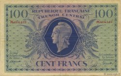 100 Francs MARIANNE FRANCE  1943 VF.06.01a TTB+