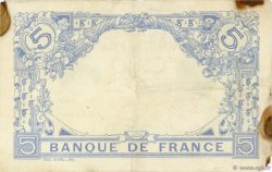 5 Francs BLEU FRANCE  1912 F.02.02 TTB