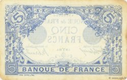5 Francs BLEU FRANCE  1913 F.02.15 TB+