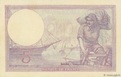 5 Francs FEMME CASQUÉE FRANKREICH  1923 F.03.07 fST+