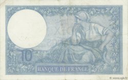 10 Francs MINERVE FRANCE  1937 F.06.18 TTB+