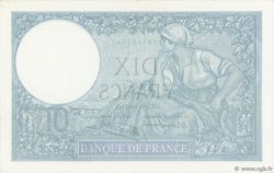 10 Francs MINERVE modifié FRANCE  1942 F.07.31 SPL