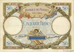 50 Francs LUC OLIVIER MERSON FRANCE  1929 F.15.03 TB+
