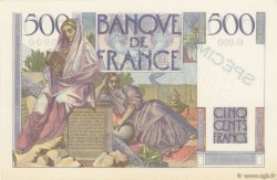 500 Francs CHATEAUBRIAND FRANCE  1945 F.34.00Ed SPL+