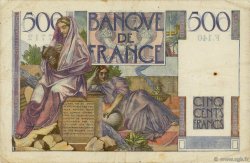 500 Francs CHATEAUBRIAND FRANCE  1953 F.34.12 TB à TTB