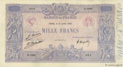 1000 Francs BLEU ET ROSE FRANCE  1925 F.36.41 TTB