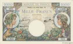 1000 Francs COMMERCE ET INDUSTRIE FRANCE  1944 F.39.10 NEUF