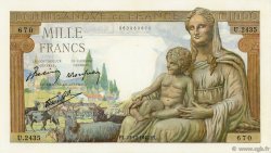 1000 Francs DÉESSE DÉMÉTER FRANCE  1942 F.40.14 pr.NEUF