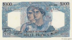 1000 Francs MINERVE ET HERCULE FRANCE  1946 F.41.10 SUP+