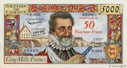 50 NF sur 5000 Francs HENRI IV FRANCE  1958 F.54.00Ed pr.NEUF