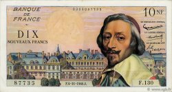 10 Nouveaux Francs RICHELIEU FRANCE  1960 F.57.11