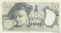 50 Francs QUENTIN DE LA TOUR FRANCE  1988 F.67.14 TTB