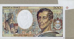 200 Francs MONTESQUIEU FRANCE 1992 F.70.12a