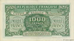 1000 Francs MARIANNE chiffres maigres FRANCE  1945 VF.13.02 SUP