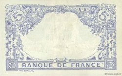 5 Francs BLEU FRANCE  1913 F.02.21 XF-