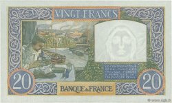 20 Francs TRAVAIL ET SCIENCE FRANCE  1941 F.12.16 SPL