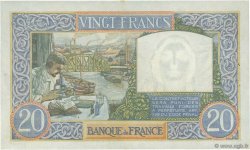 20 Francs TRAVAIL ET SCIENCE FRANCE  1941 F.12.18 SUP