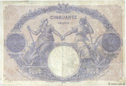 50 Francs BLEU ET ROSE FRANCIA  1901 F.14.13 q.MB