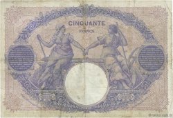50 Francs BLEU ET ROSE FRANCE  1903 F.14.15 B+