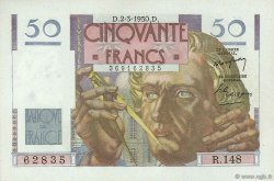50 Francs LE VERRIER FRANCE 1950 F.20.14