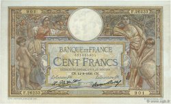 100 Francs LUC OLIVIER MERSON grands cartouches FRANCE  1930 F.24.09 SUP
