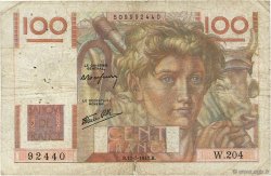 100 Francs JEUNE PAYSAN Favre-Gilly FRANCE  1947 F.28ter.02 pr.TB