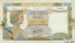 500 Francs LA PAIX FRANCE  1944 F.32.47 B+