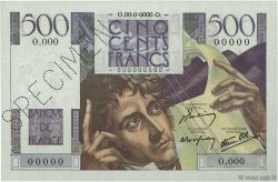 500 Francs CHATEAUBRIAND FRANCE  1945 F.34.01Sp SPL