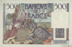 500 Francs CHATEAUBRIAND FRANKREICH  1945 F.34.01 VZ