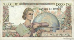 10000 Francs GÉNIE FRANÇAIS FRANCE  1950 F.50.28 TB