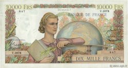 10000 Francs GÉNIE FRANÇAIS FRANCE  1951 F.50.55 pr.TTB
