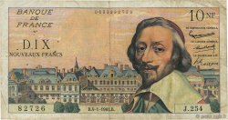 10 Nouveaux Francs RICHELIEU FRANCE  1963 F.57.22 B+
