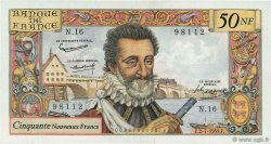 50 Nouveaux Francs HENRI IV FRANCE  1959 F.58.02 pr.SUP
